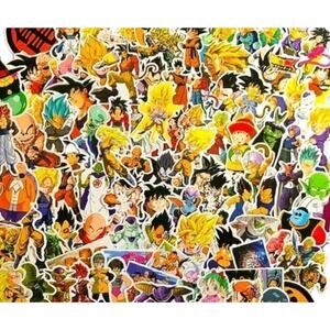 Dragon Ball Z Stickers Anime 20pc Decals Notebook Laptop Water Bottle